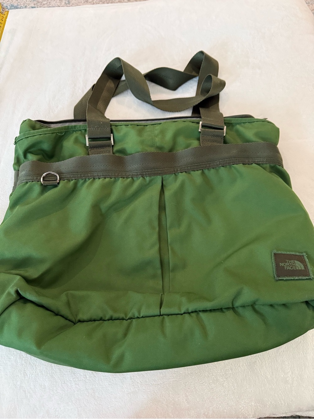 The North Face Olive Green Men's Laptop Tote